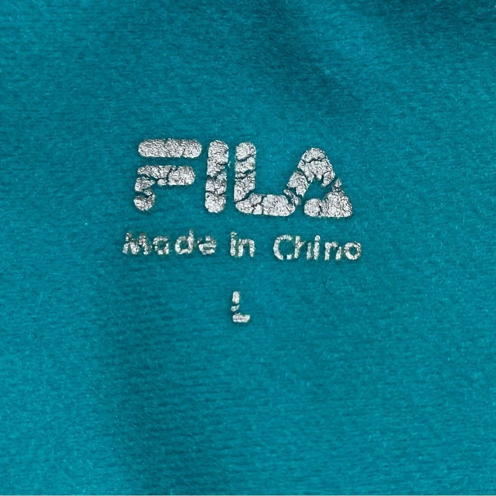 Fila Track Running Athletic Zip Front Jacket Sz L - Picture 11 of 14